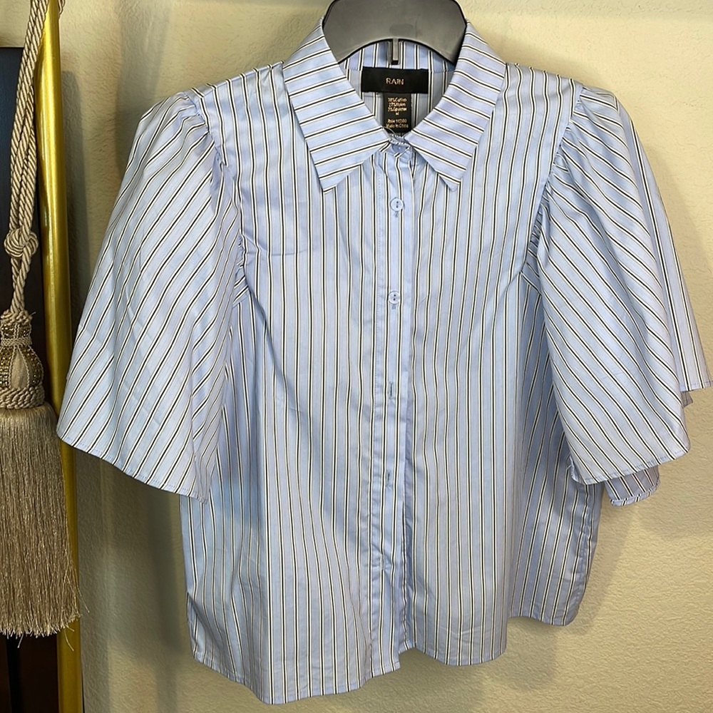 Flutter sleeve Blouse